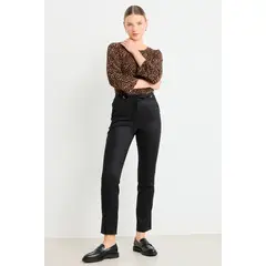 ASH - Pantalon Liso Mujer Negro