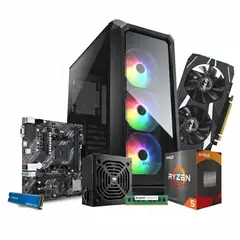 GENERICO - PC GAMER BRONZE - AMD RYZEN 5 5500 - M/B ASUS PRIME A520M-K