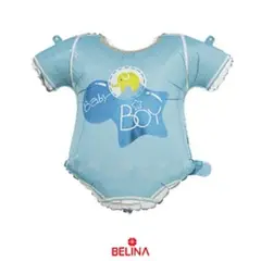 GENERICO - Globo metalizado ropa baby boy 59x58cm