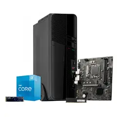 GENERICO - PC STUDY AND WORK - Intel Core i3 12100 - MSI H610M-G