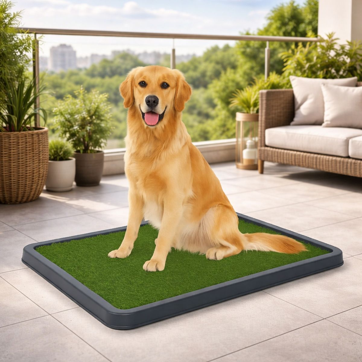 MOVI - Baño para mascotas XXL Pet Potty
