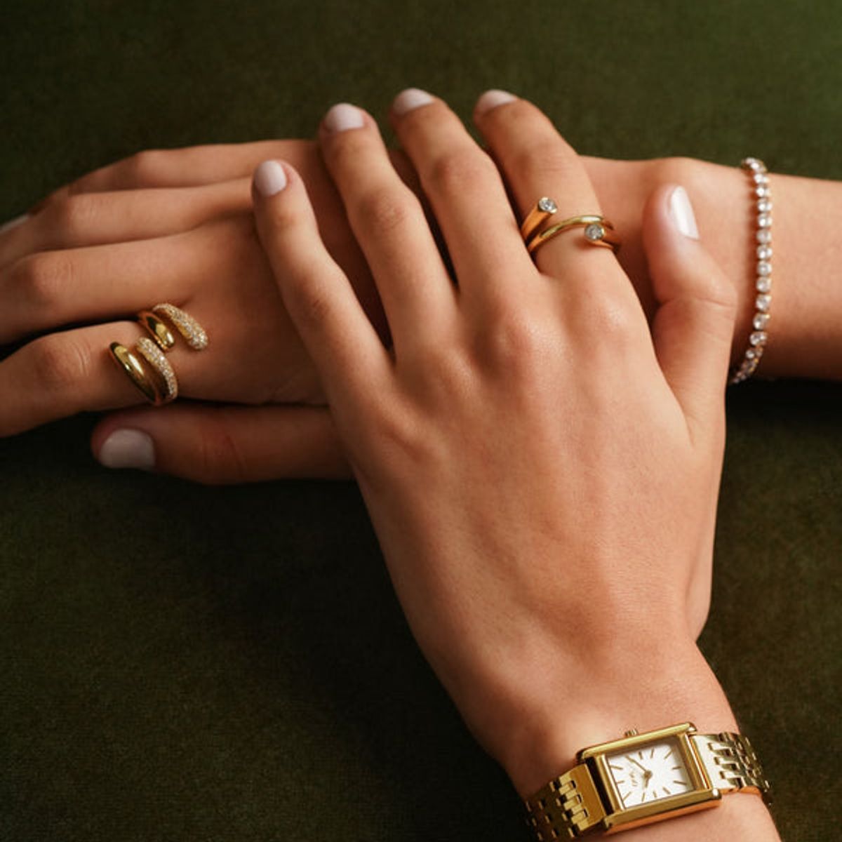 ONE DESIGNED IN LISBON - Anillo Bold 08 Gold