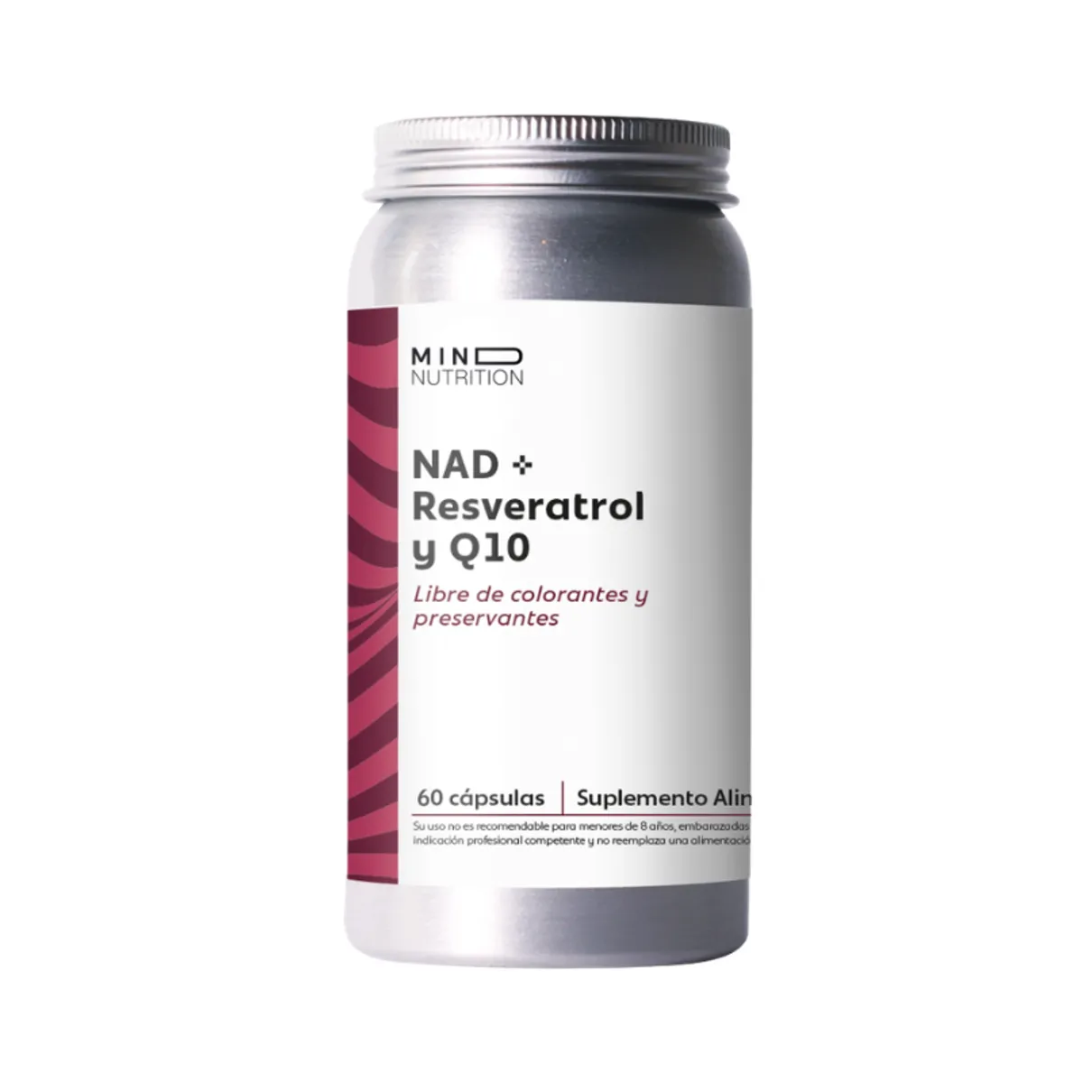 GENERICO - Nad+ Resveratrol Q10 60 Capsulas Mind Nutrition