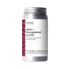 GENERICO - Nad+ Resveratrol Q10 60 Capsulas Mind Nutrition