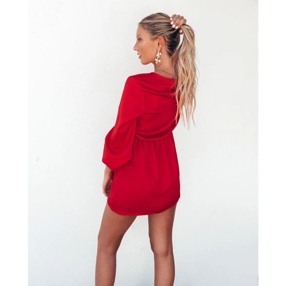 MI PLACARD - MINI VESTIDO KIKA ROJO