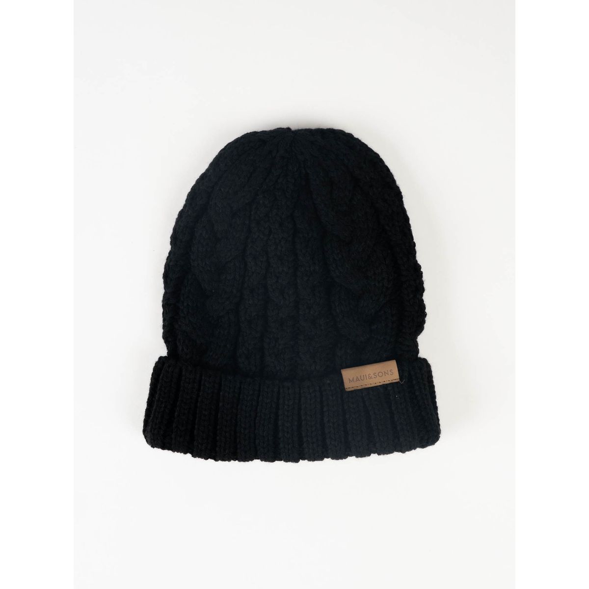 MAUI AND SONS - Gorro Flarex Negro Mujer Maui And Sons