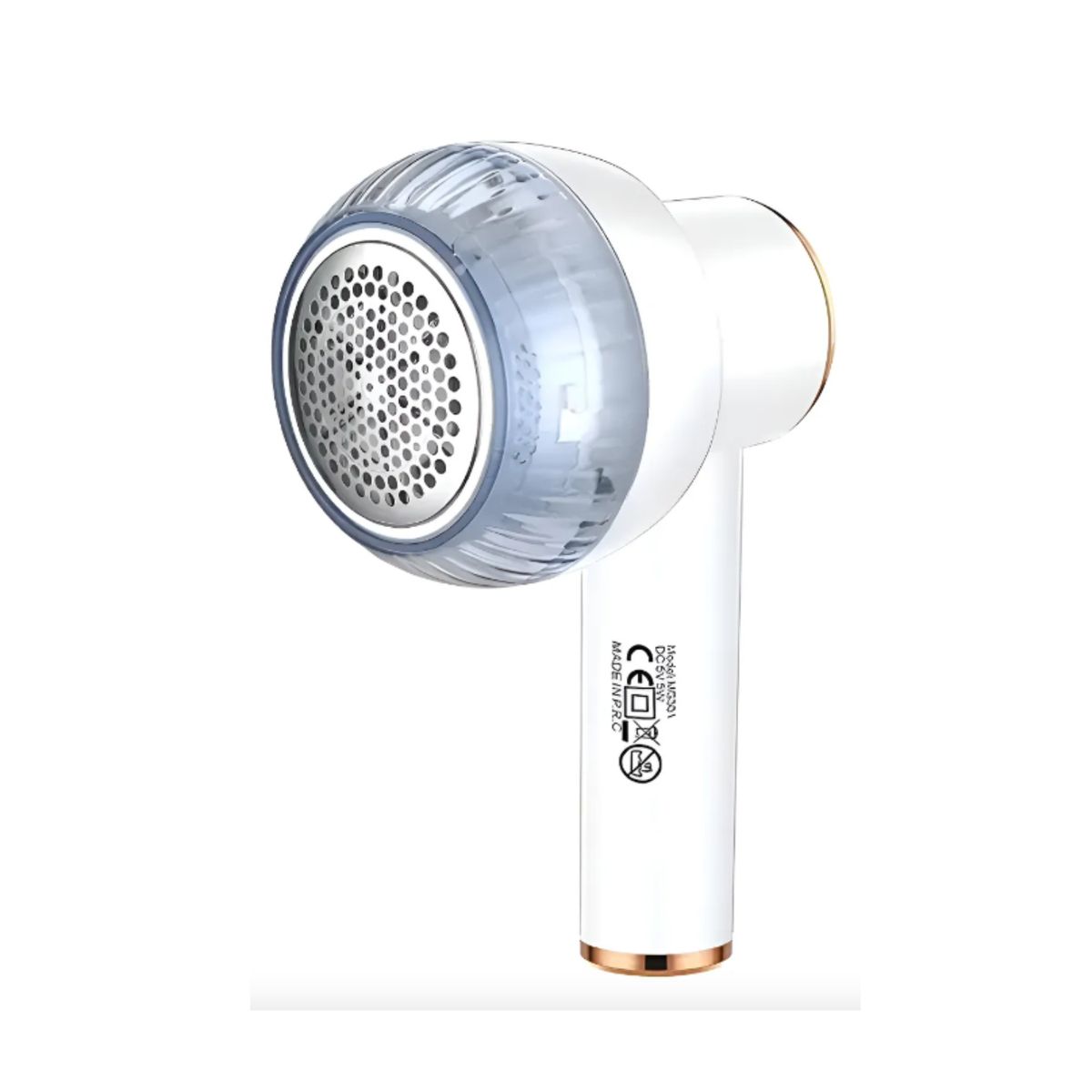 GENERICO - Quita Pelusas Recargable Usb Removedor Ropa Tela Portátil Color Blanco