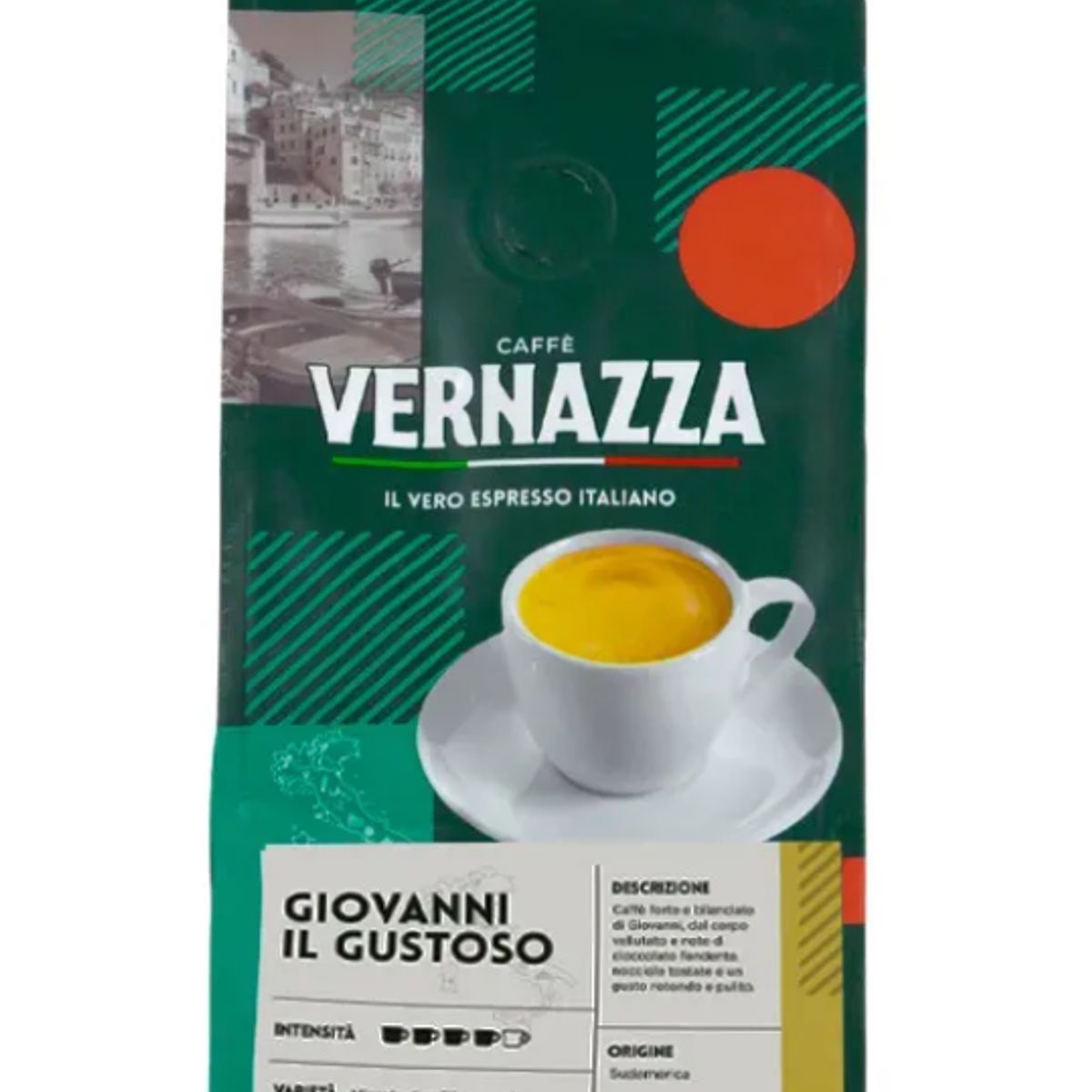 CAFFE VERNAZZA - Caffè Vernazza Giovanni Il Gustoso - 1 Kilo Molido