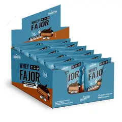 GENERICO - SHARK WHEY ALFAJOR - 12 UNI - DULCE DE LECHE- SHARK PRO