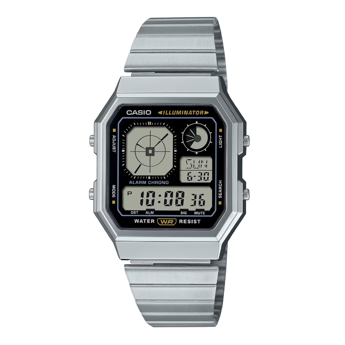 CASIO - Reloj A130WE-1A Digital Unisex