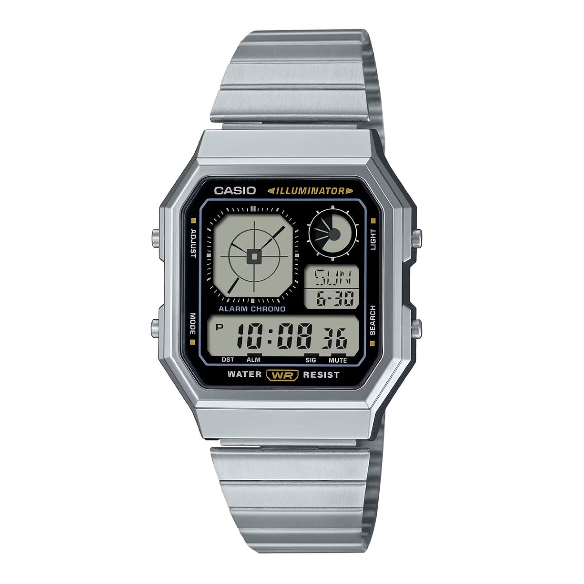 CASIO - Reloj A130WE-1A Digital Unisex