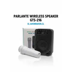 GENERICO - Parlante Bluetooth Karaoke GTS-2116