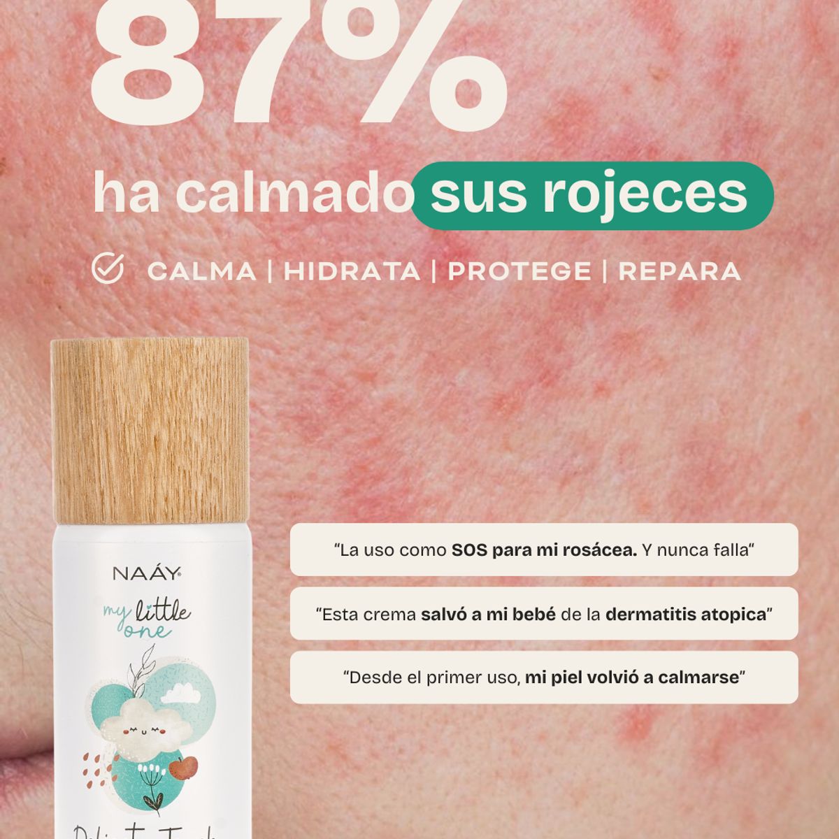 NAAY - Delicate Touch  Emulsión Recuperadora  Calmante