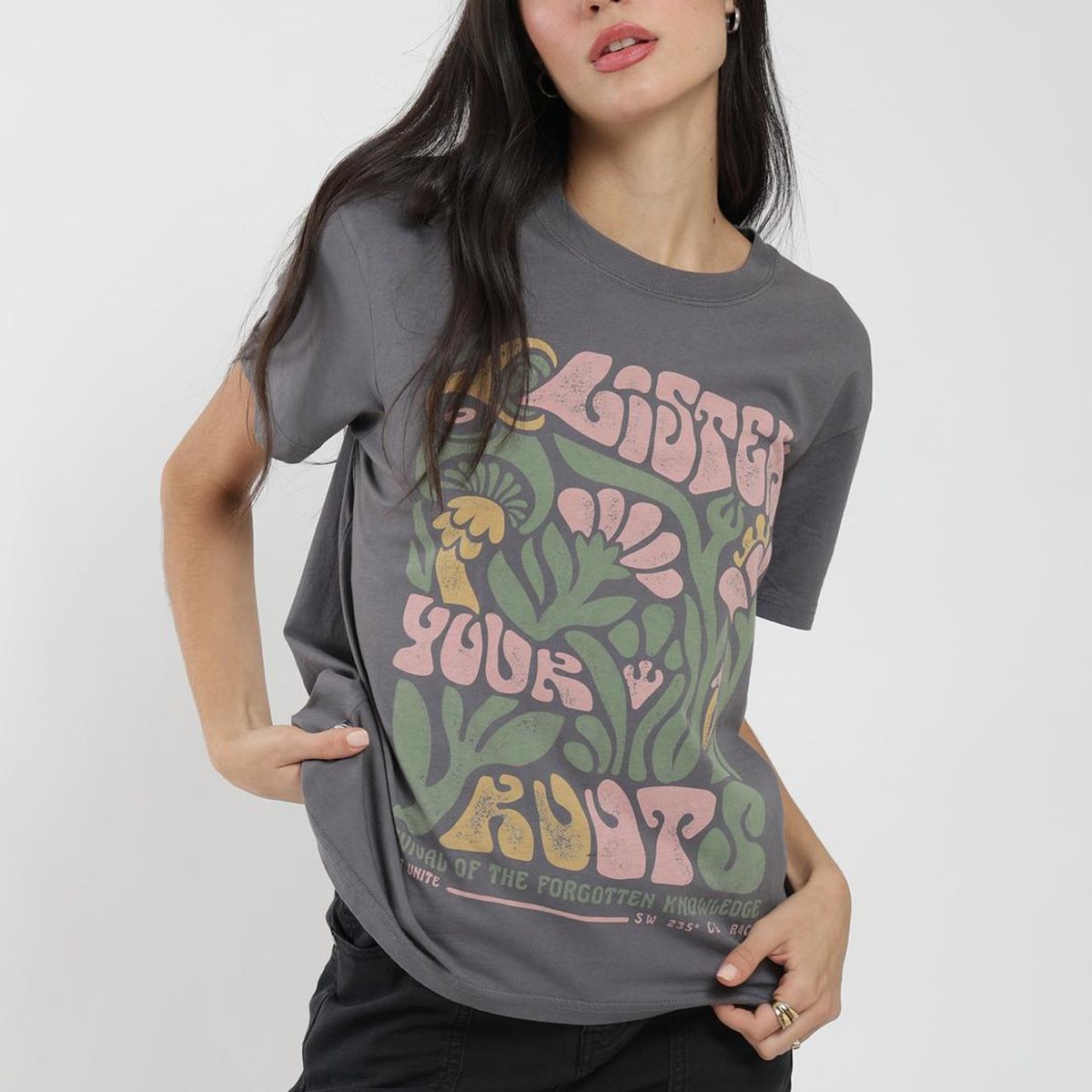 KAYA UNITE - Polera Mujer Diseño Algodón