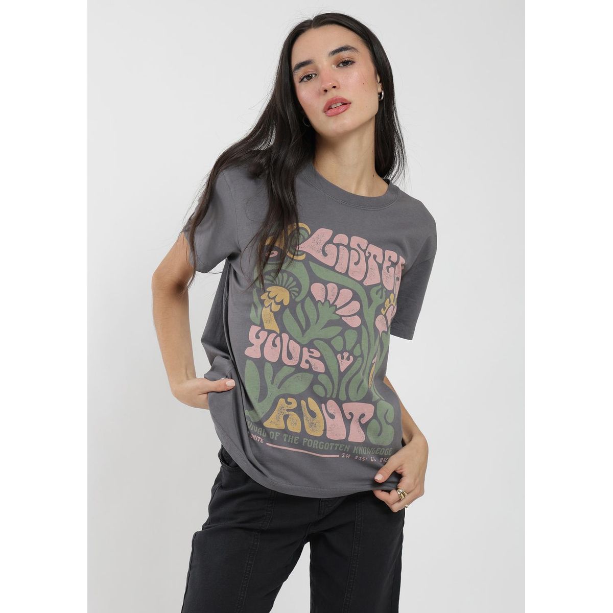 KAYA UNITE - Polera Mujer Diseño Algodón