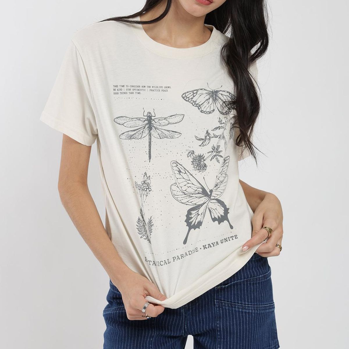 KAYA UNITE - Polera Mujer Diseño Algodón