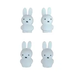 AP JUNIOR - Set de 4 Imanes Miffy - Color Blanco