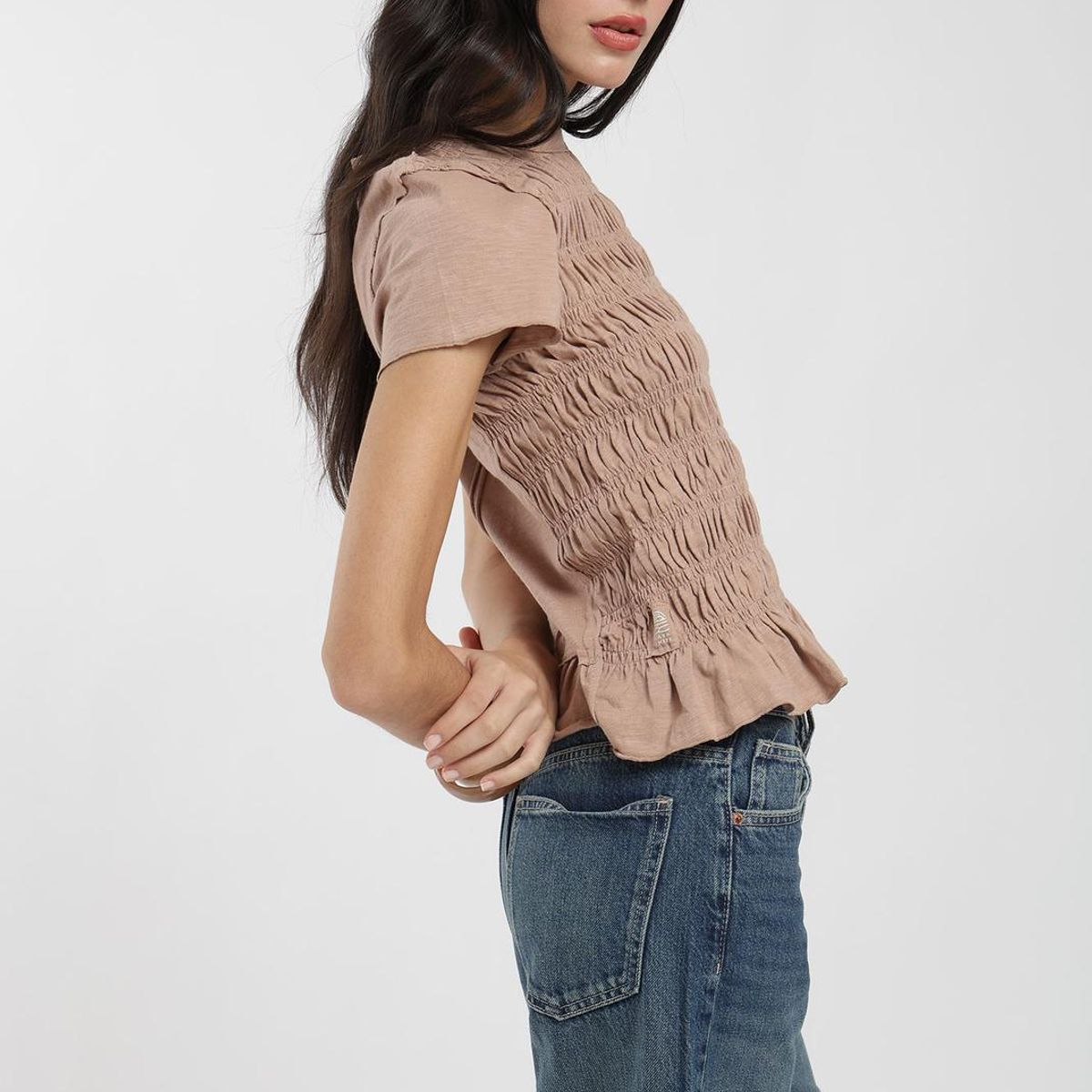 KAYA UNITE - Polera Mujer Clásica Algodón Panal