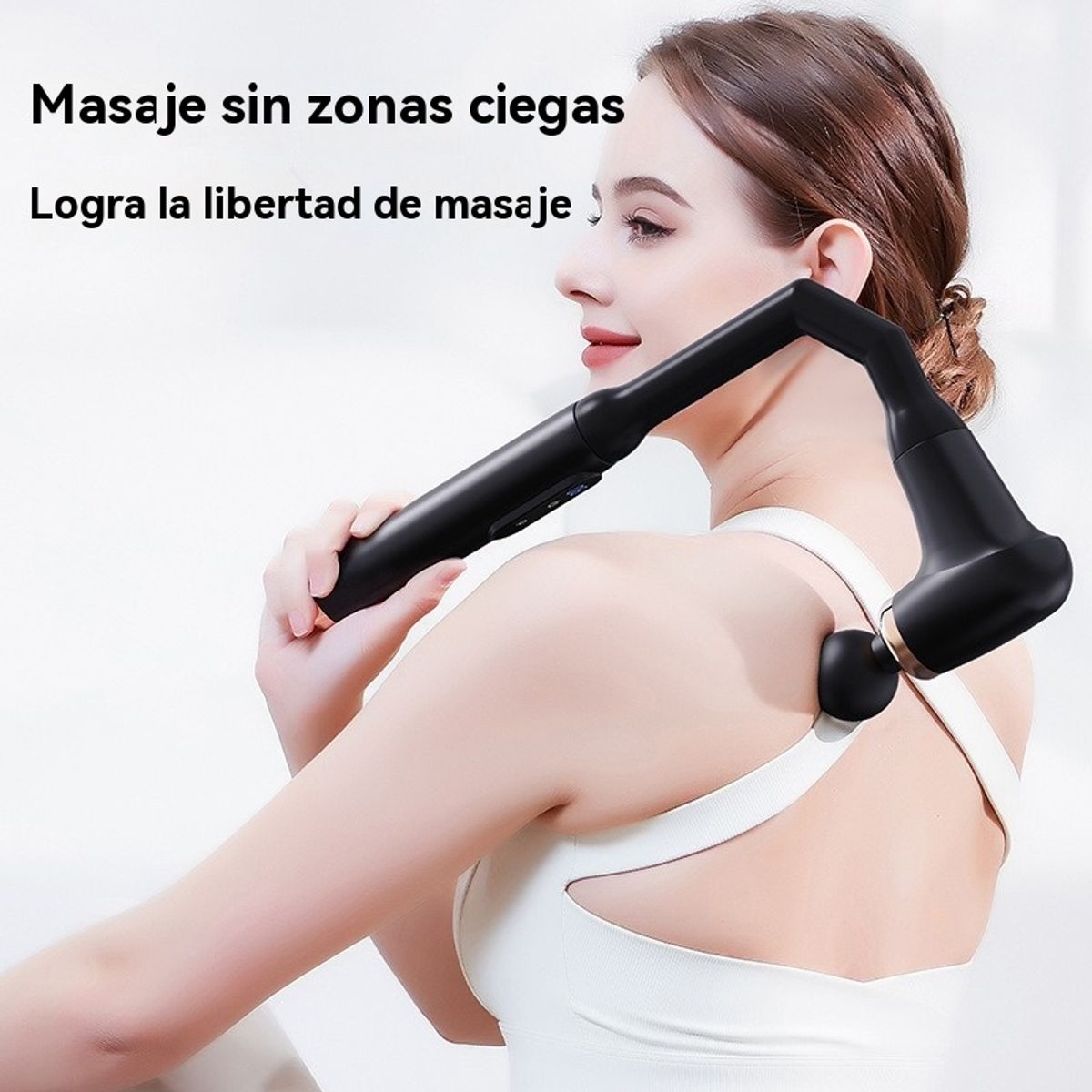 GIOIO - Pistola de masaje angular para trapecio y músculos
