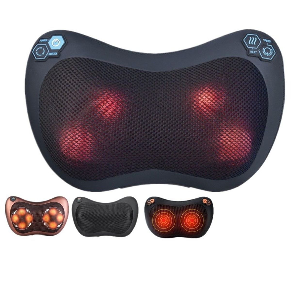 GIOIO - Almohada masajeadora cervical multifunción