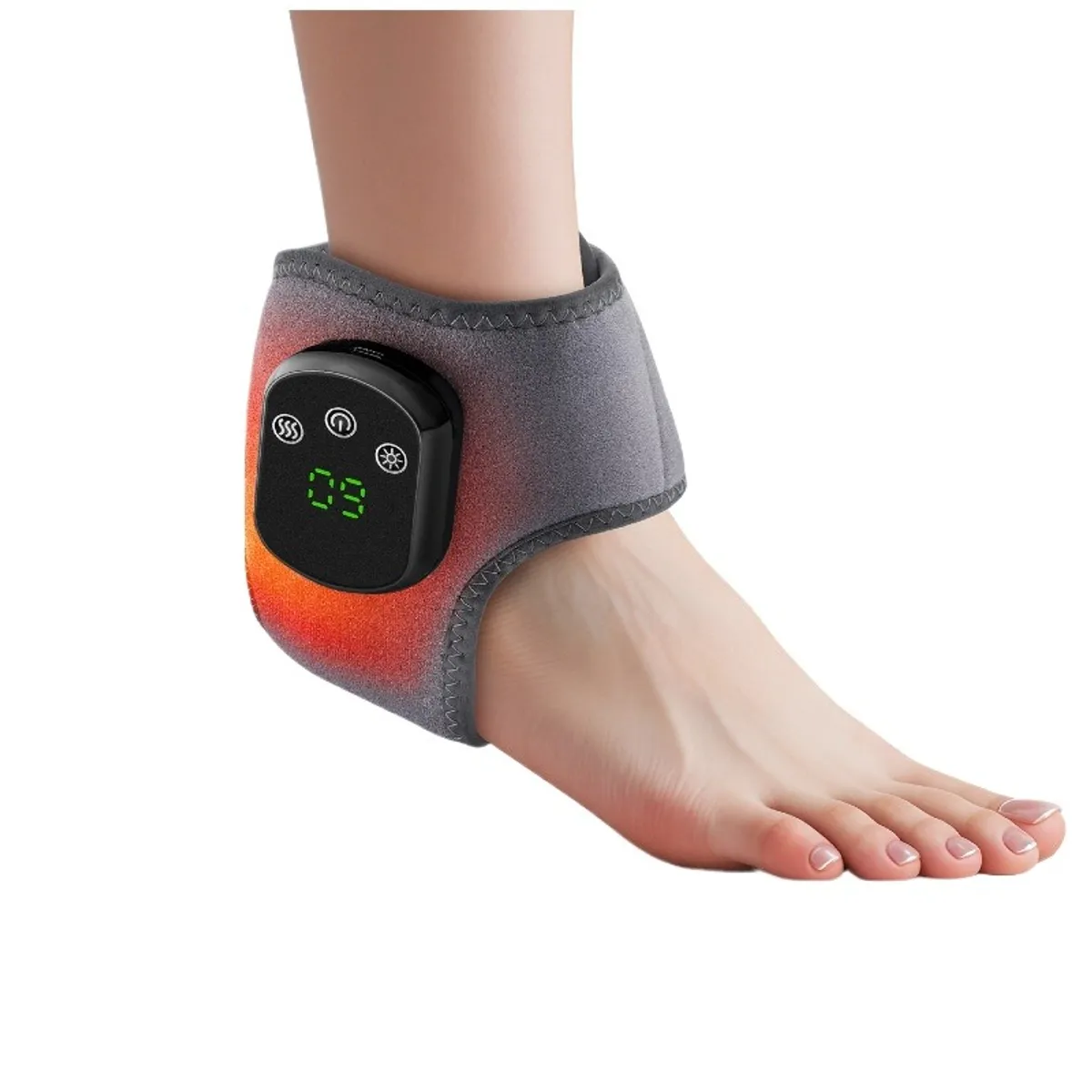 GIOIO - Masajeador de pie USB con calor para tobillosolo una unidad