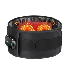 GIOIO - Cinturón lumbar con luz roja y soporte