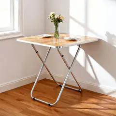 GENERICO - Mesa Plegable Mesa Terraza Plegable Mesas Pegables 70cm Mesa