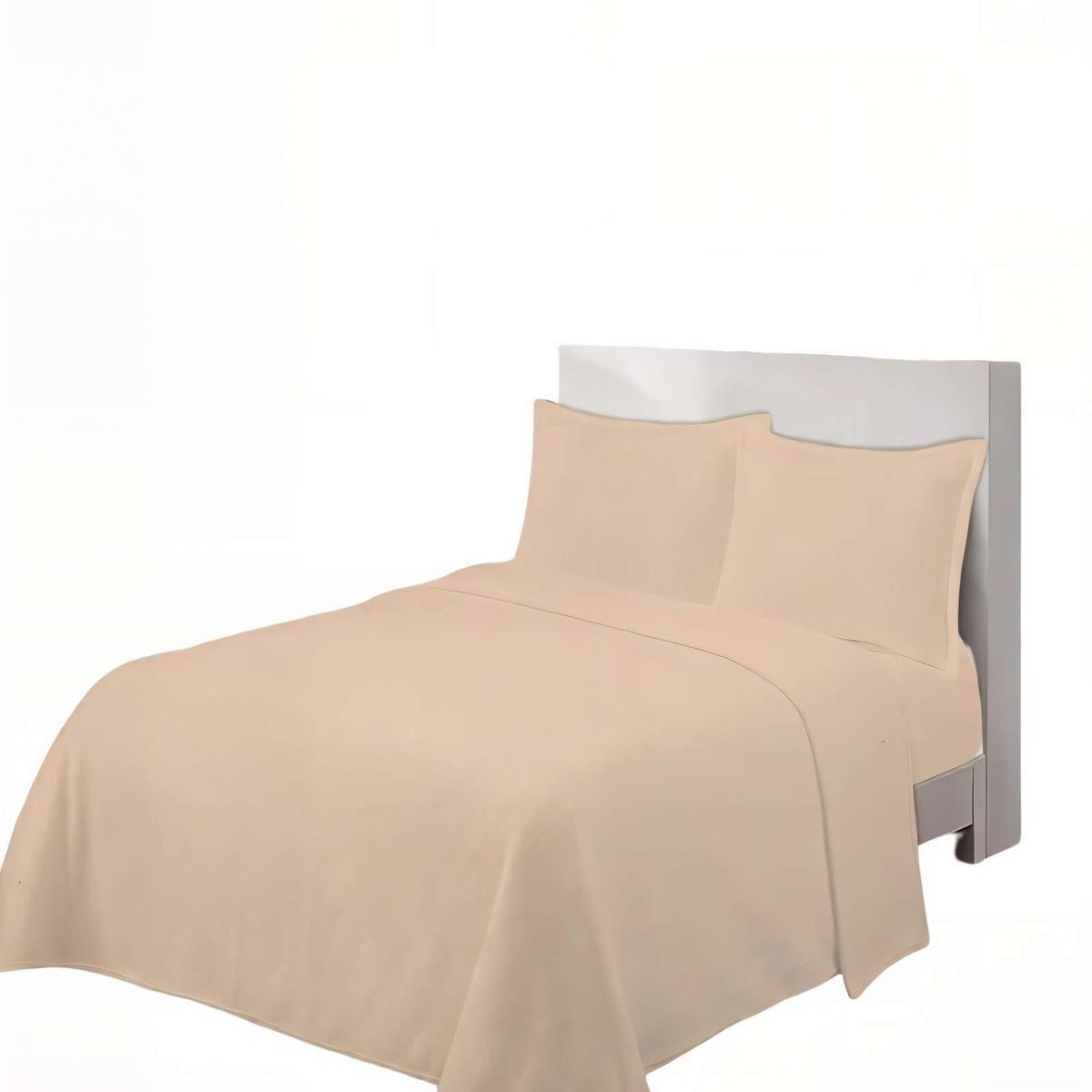 GENERICO - SABANA POLAR PREMIUM 2 PLAZAS  COLOR BEIGE
