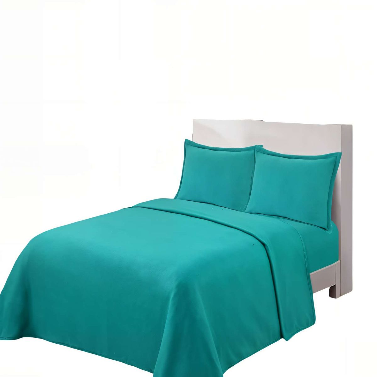 GENERICO - SABANA POLAR PREMIUM KING  COLOR TURQUESA