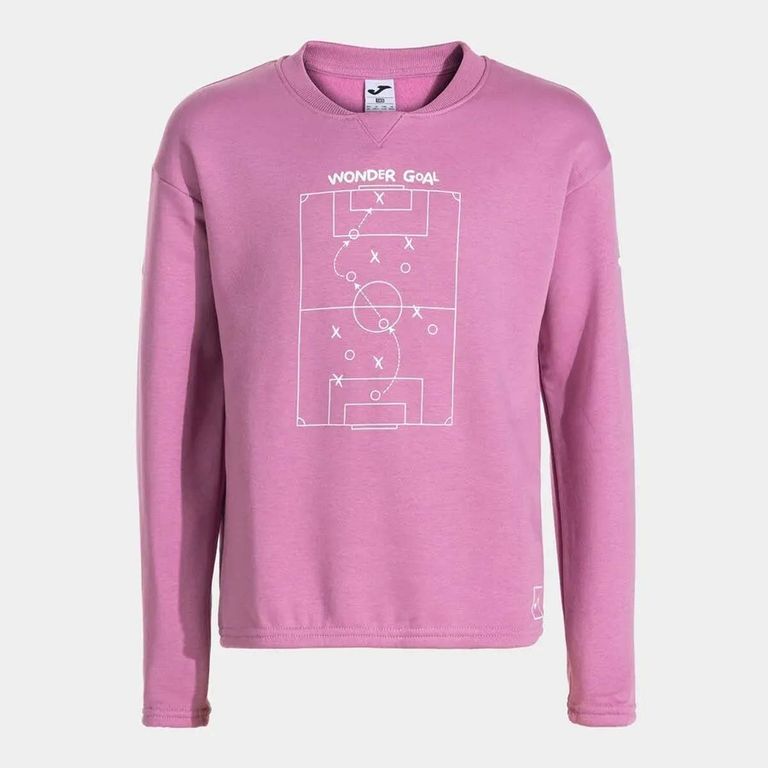 Poleron Ninos Camp Sweatshirt Rosado Rosa 8