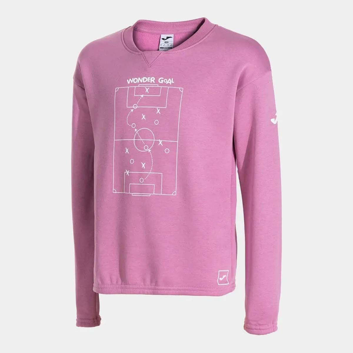 JOMA - Poleron Niños Joma Camp Sweatshirt Rosado