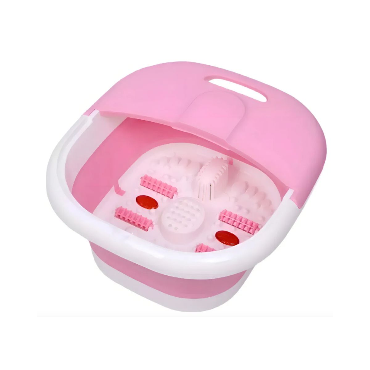 GENERICO - Spa De Pies Profesional Con Hidromasaje Color Rosa