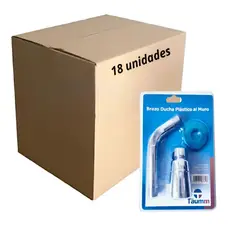 TAUMM - Brazos Ducha Plastico Cromada Al Muro Con Difusor X18