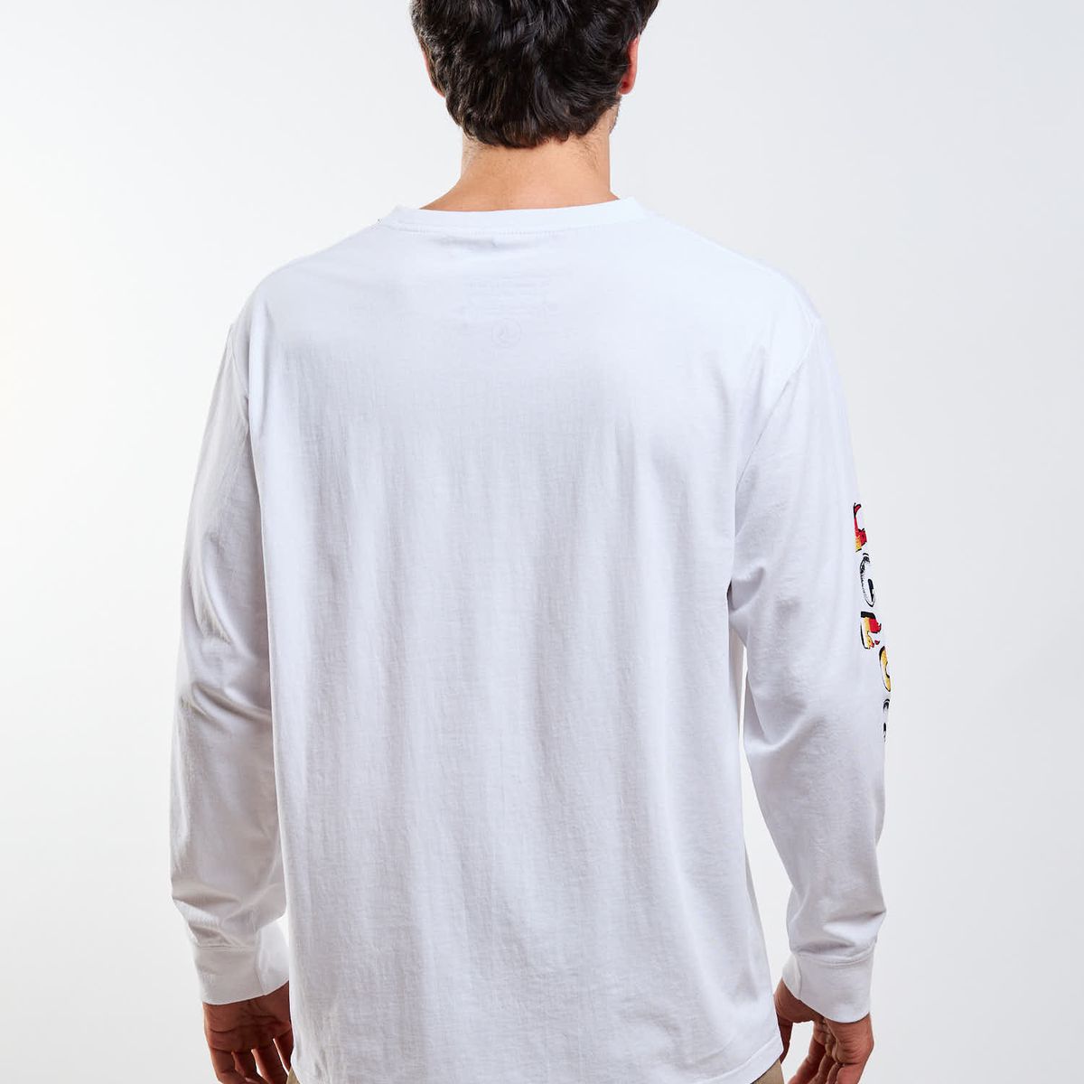 VOLCOM - Polera ML Ds-Budz Blanco Hombre Volcom