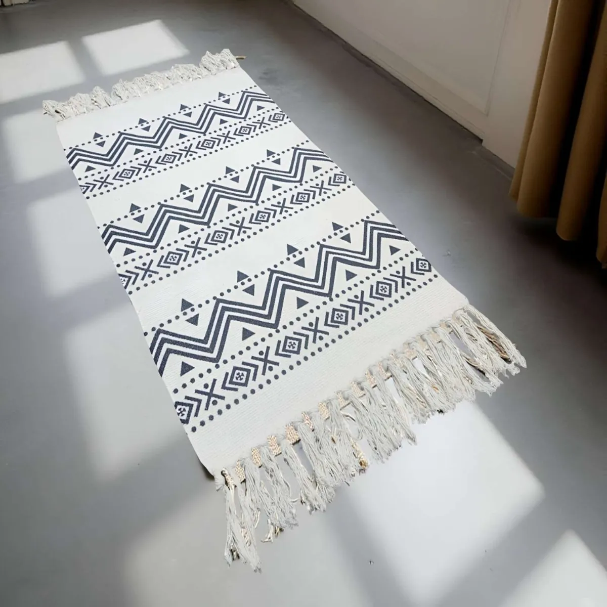GENERICO - SET DE 2 BAJADAS DE CAMAS DECORATIVAS 60x90cm
