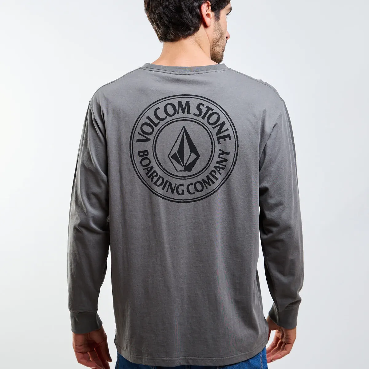 VOLCOM - Polera ML Drain You Verde Hombre Volcom