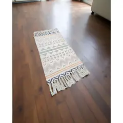 GENERICO - SET DE 2 BAJADAS DE CAMAS DECORATIVAS 60x90cm