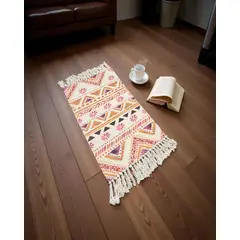 GENERICO - SET DE 2 BAJADAS DE CAMAS DECORATIVAS 60x90cm