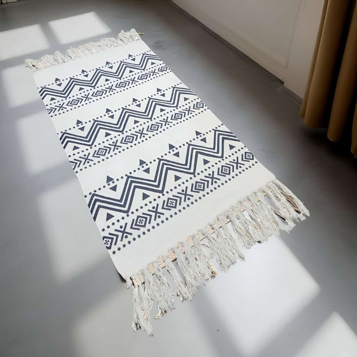 GENERICO - SET DE 2 BAJADAS DE CAMAS DECORATIVAS 60x90cm
