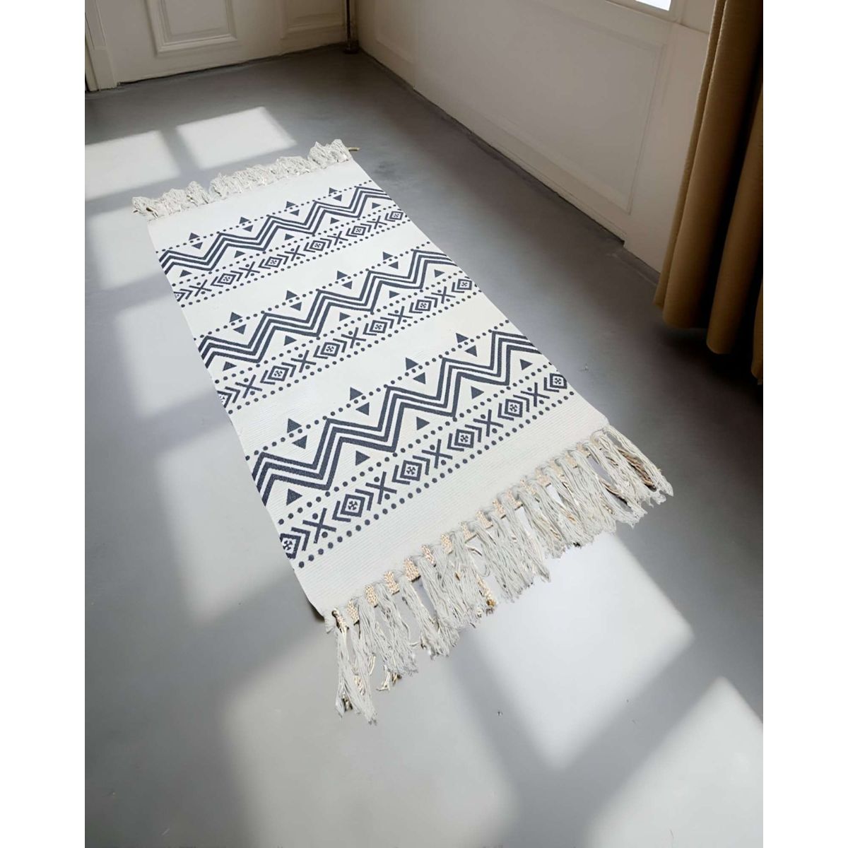 GENERICO - SET DE 2 BAJADAS DE CAMAS DECORATIVAS 60x90cm