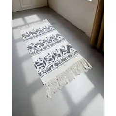 GENERICO - SET DE 2 BAJADAS DE CAMAS DECORATIVAS 60x90cm