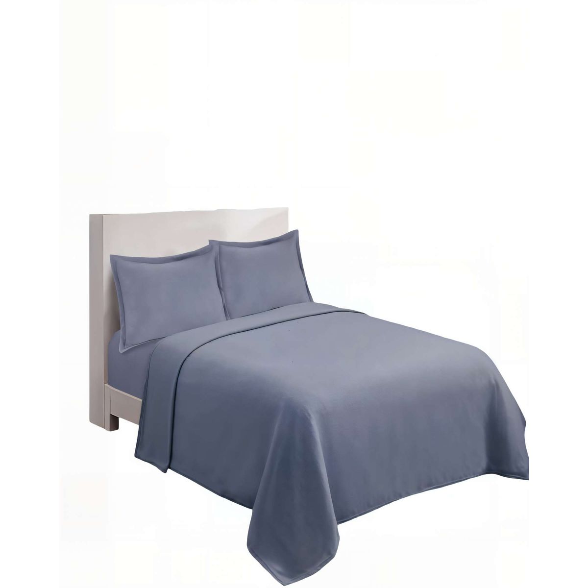 GENERICO - SABANA PREMIUM POLAR  2 PLAZAS  COLOR GRIS