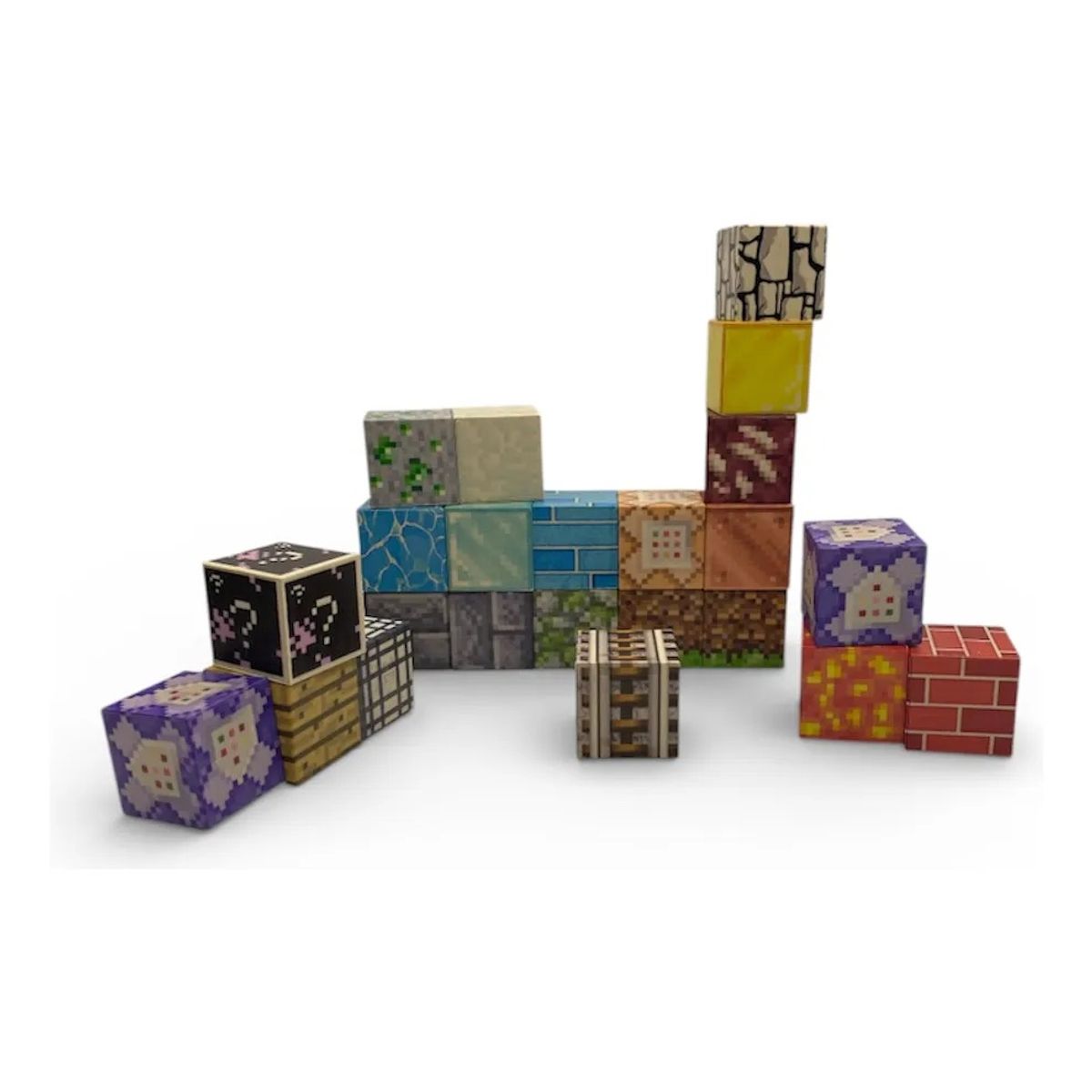 GENERICO - Cubos Magnéticos Bloques Construcción Juguetes 24pc