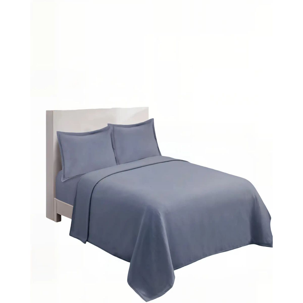 GENERICO - SABANA POLAR PREMIUM TENG FEI PLAZA Y MEDIA  COLOR GRIS