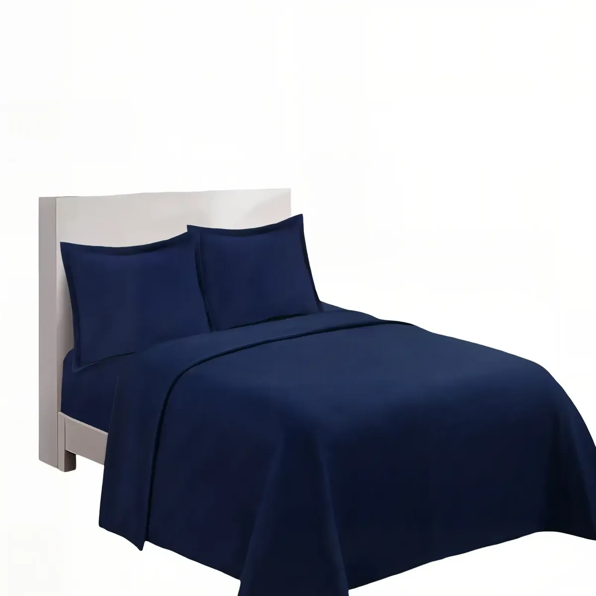GENERICO - SABANA POLAR PREMIUM TENG FEI KING  COLOR AZUL OSCURO