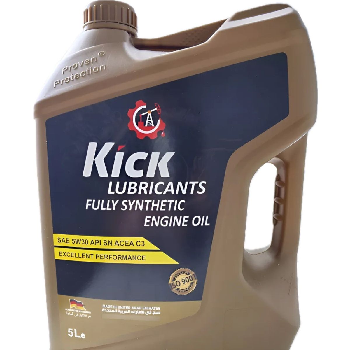 GENERICO - ACEITE MOTOR Kick Full Synthetic Engine Oil SAE 5W-30 5L API SN ACEA C3