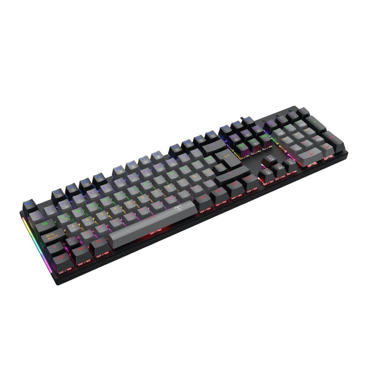 T-DAGGER - Teclado T-Dagger Naxos T-TGK310GB Español Rainbow