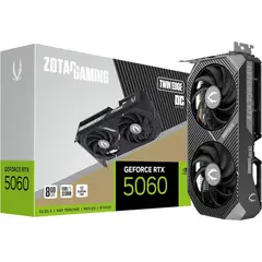 ZOTAC - Tarjeta de Video GAMING NVIDIA GeForce RTX 5060 Twin Edge OC 8GB GDDR7, 128-bit, 28 Gbps