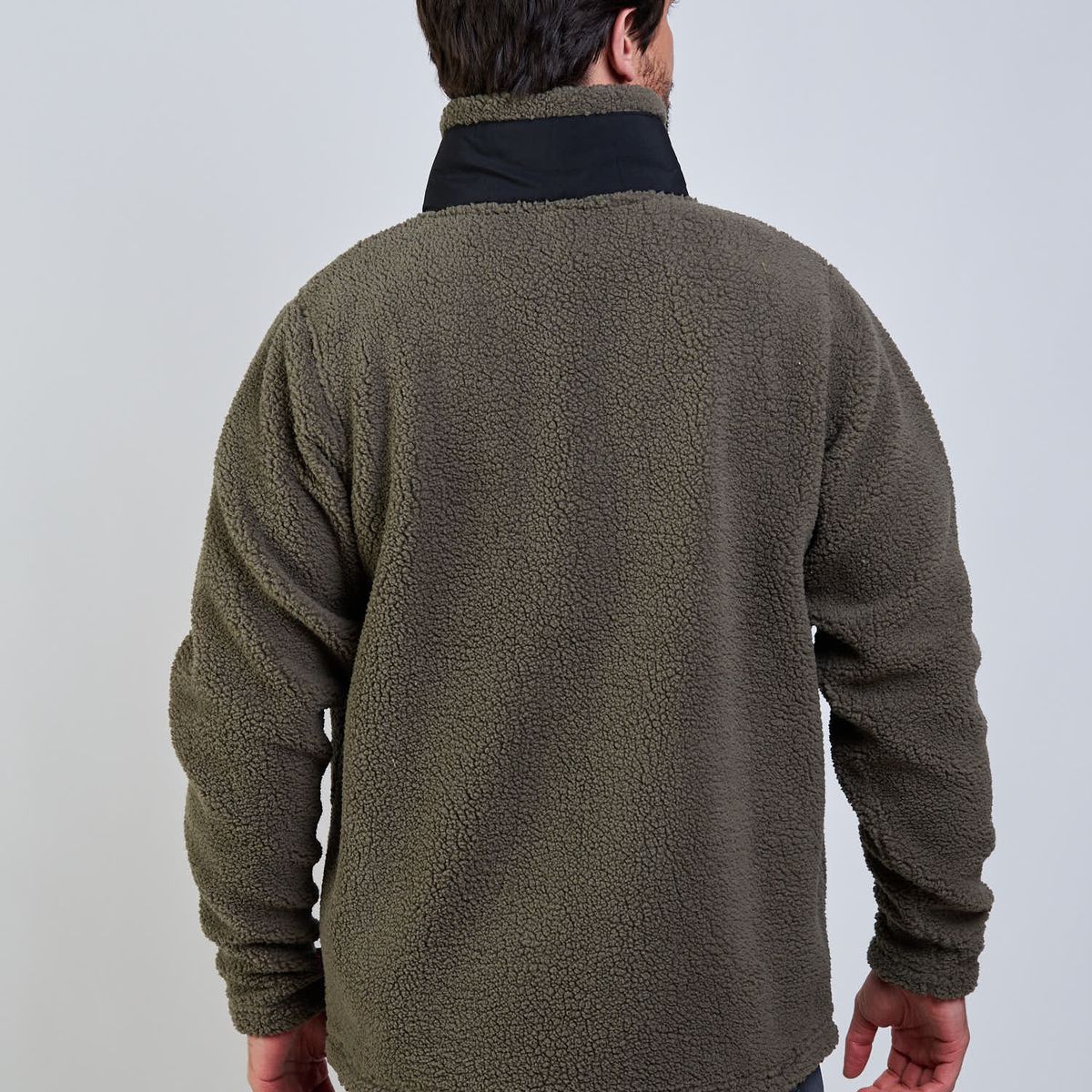 VOLCOM - Poleron Bonded Dark Swell Verde Hombre Volcom