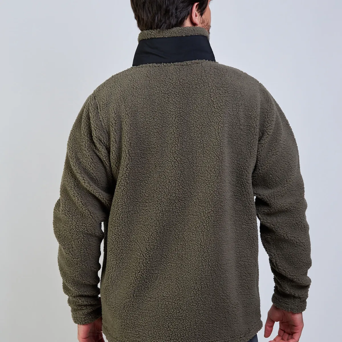 VOLCOM - Poleron Bonded Dark Swell Verde Hombre Volcom